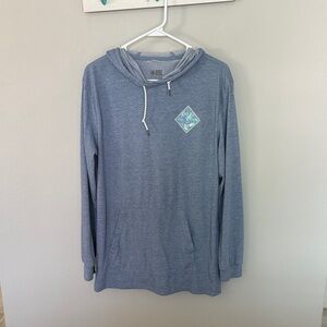 Salty Crew Gray Hooded Sweatshirt